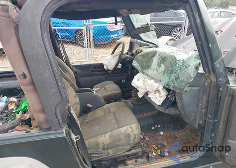 2004 Jeep Wrangler X из США, поврежденный, VIN 1J4FA39S84P714902